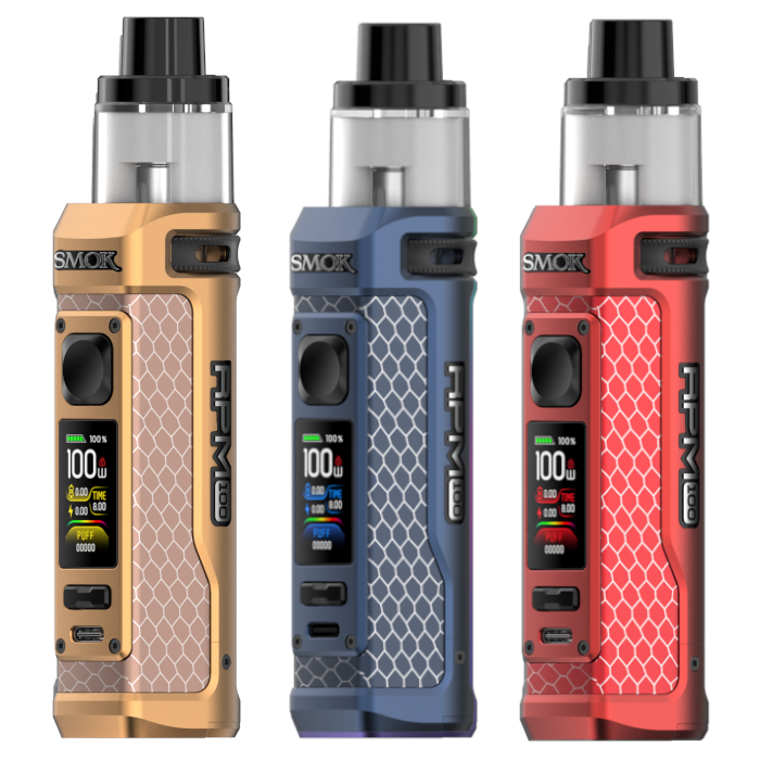 Smok RPM 100 Kit - 5W-100W Power Output - Single 18650/21700 Batteries - Unleash Power & Performance