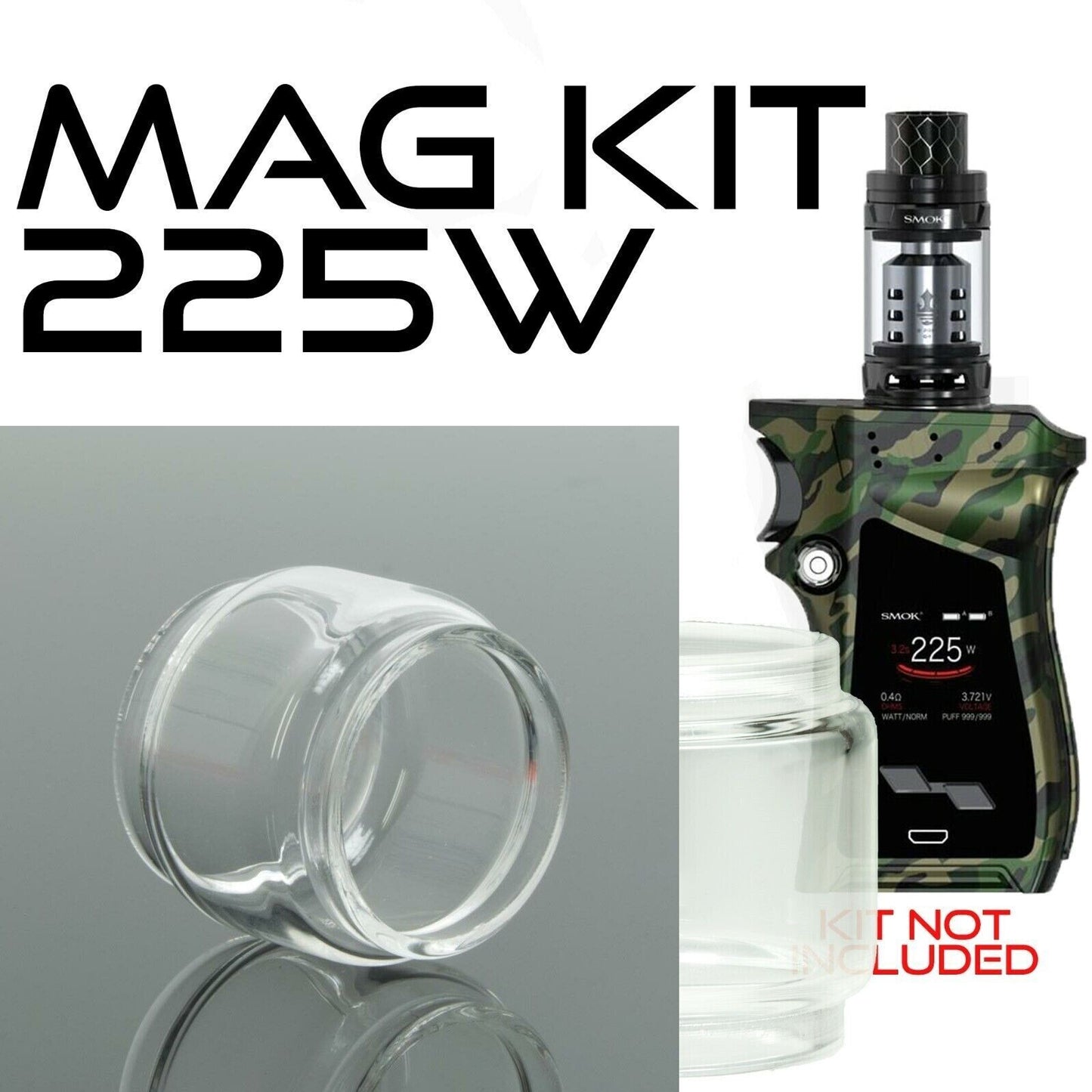 x1 SMOK Bubble Glass for Tanks Kits All Vape Models UK Free & same Day Dispatch