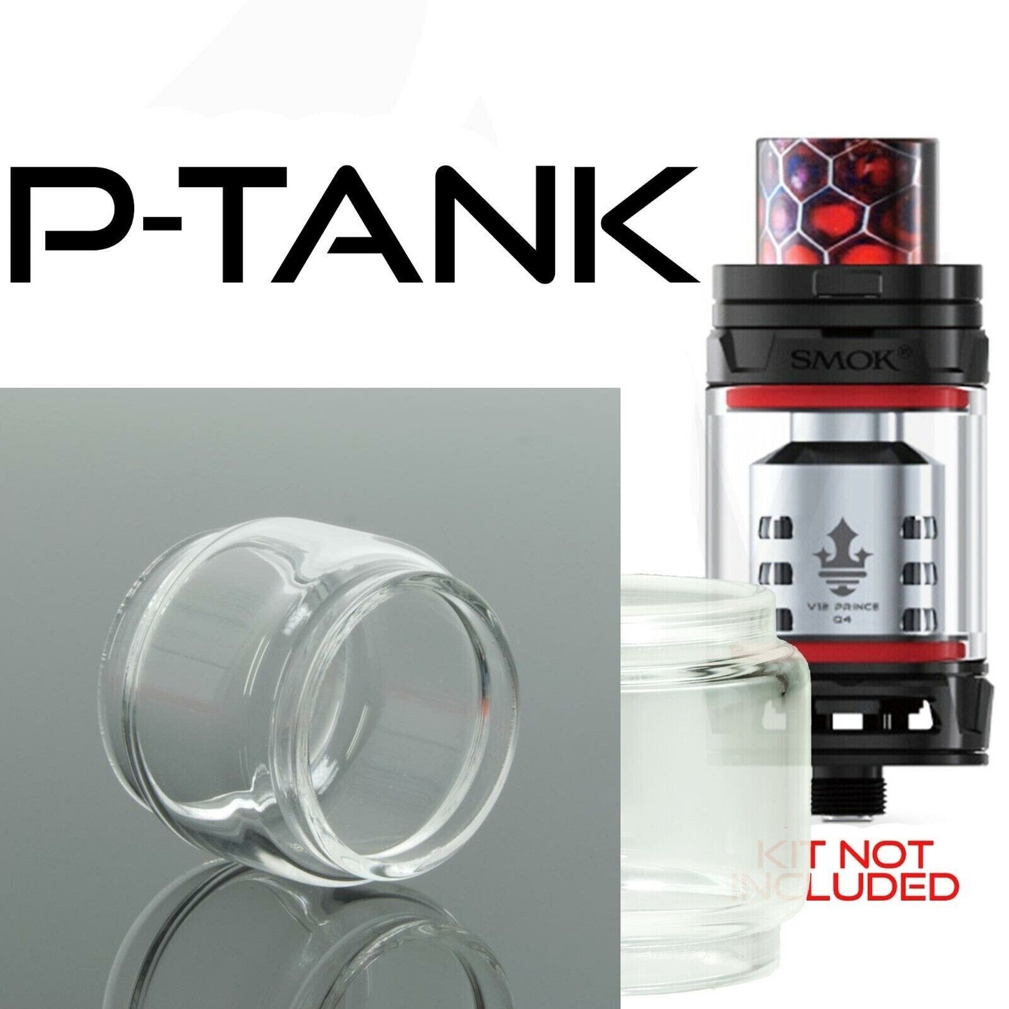 x1 SMOK Bubble Glass for Tanks Kits All Vape Models UK Free & same Day Dispatch