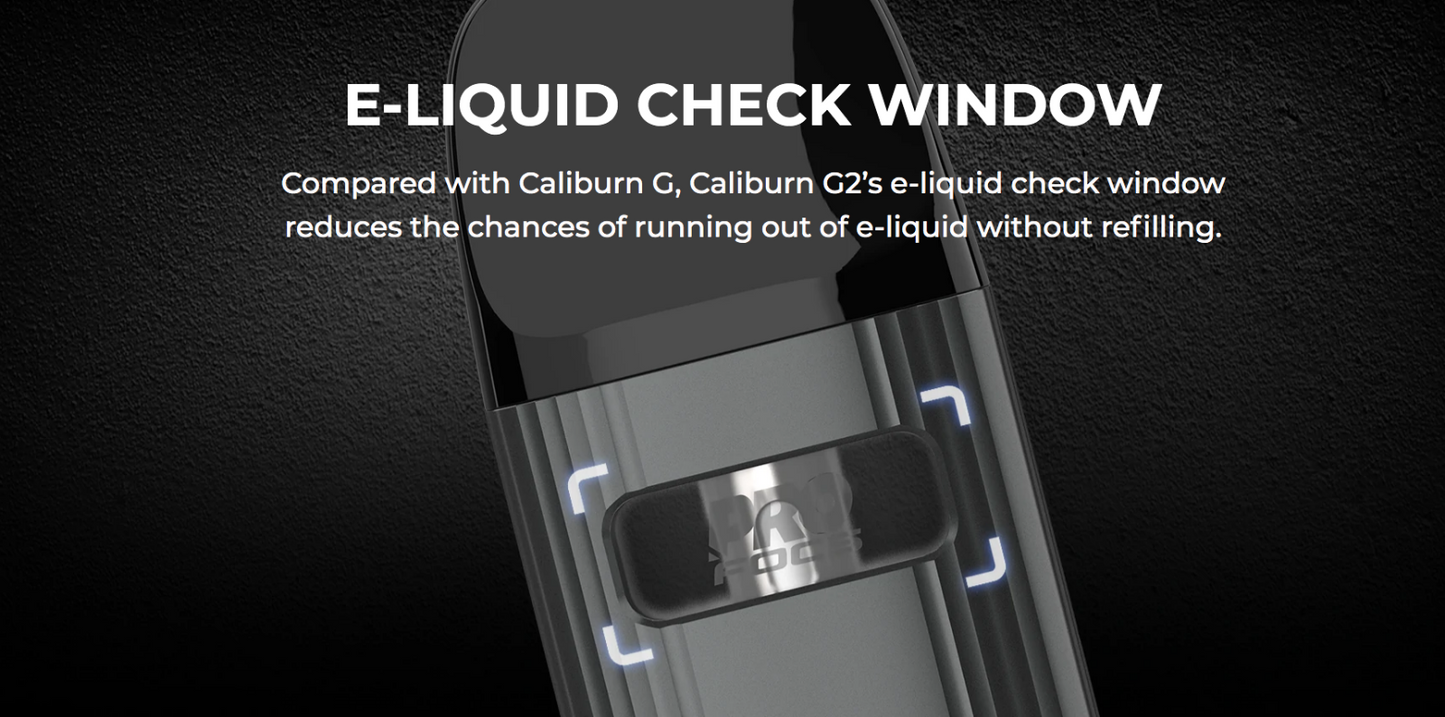 UWELL CALIBURN G2 POD REPLACEMENT POD 1/2 PACK Cartage Free & Fast Dispatch UK