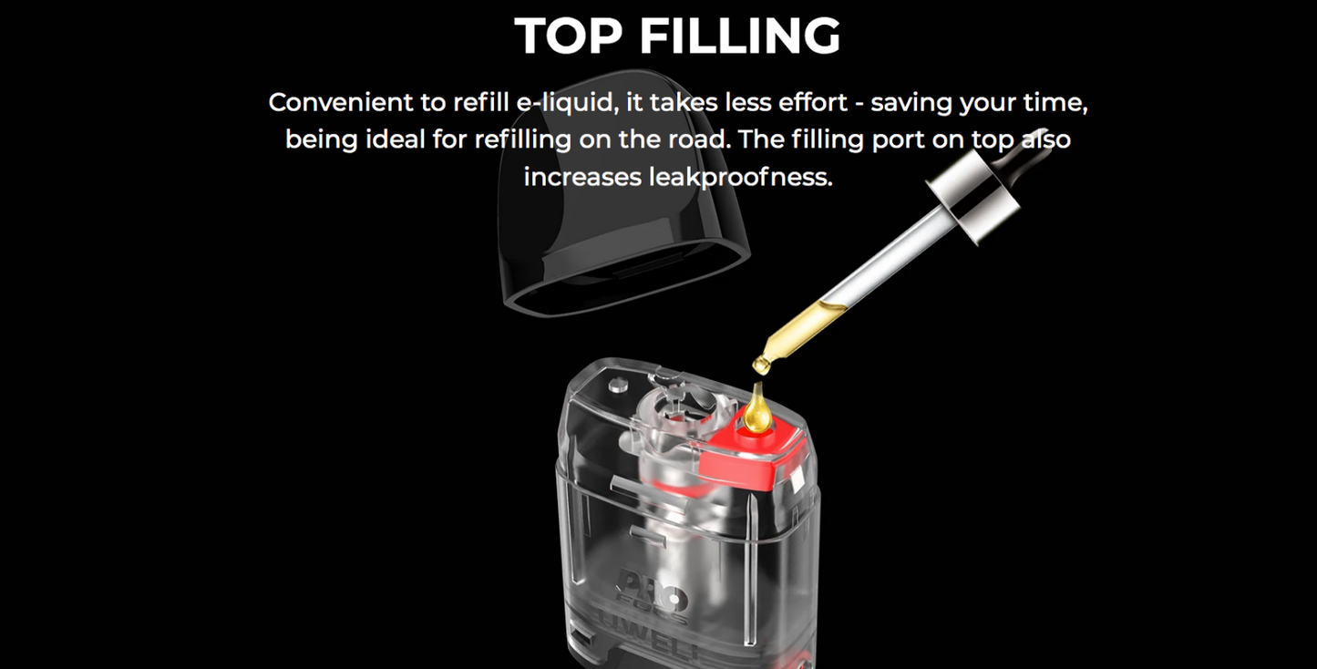 UWELL CALIBURN G2 POD REPLACEMENT POD 1/2 PACK Cartage Free & Fast Dispatch UK