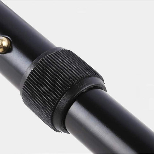 Black Folding Walking Stick - Lightweight, Adjustable, and Easy to Use Walking Sticks - Walking Stick With Soft Grip