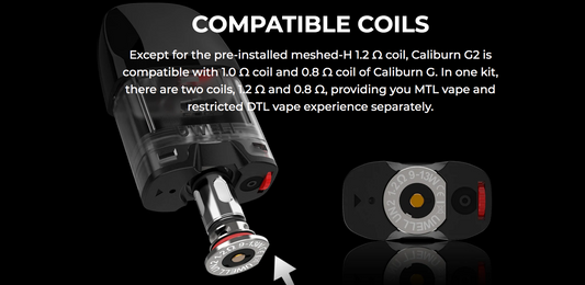 UWELL CALIBURN G2 POD REPLACEMENT POD 1/2 PACK Cartage Free & Fast Dispatch UK
