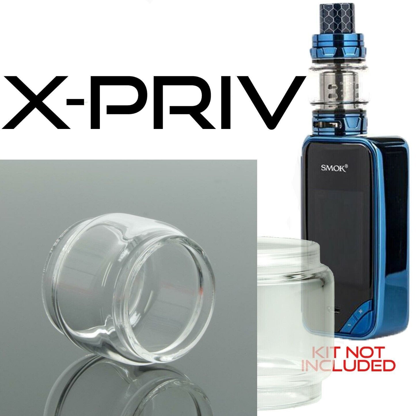 x1 SMOK Bubble Glass for Tanks Kits All Vape Models UK Free & same Day Dispatch