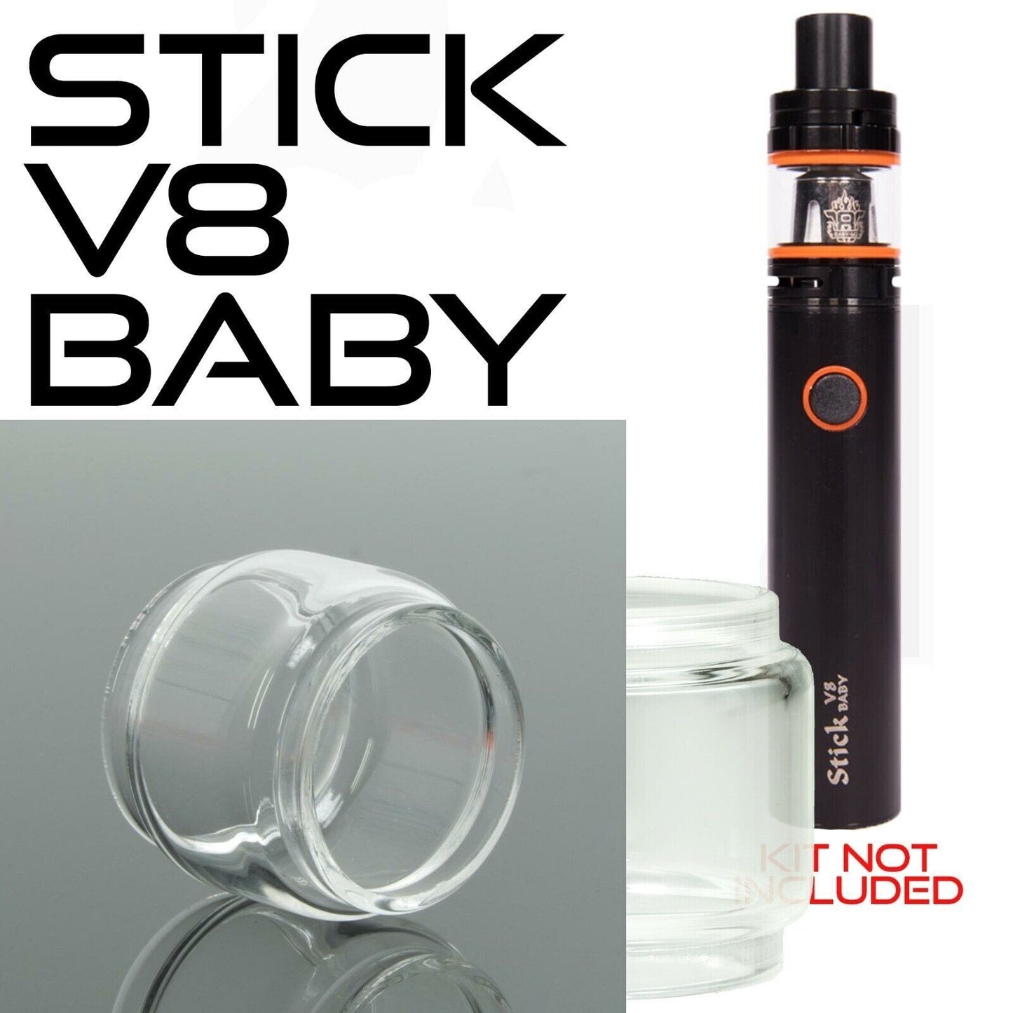 x1 SMOK Bubble Glass for Tanks Kits All Vape Models UK Free & same Day Dispatch