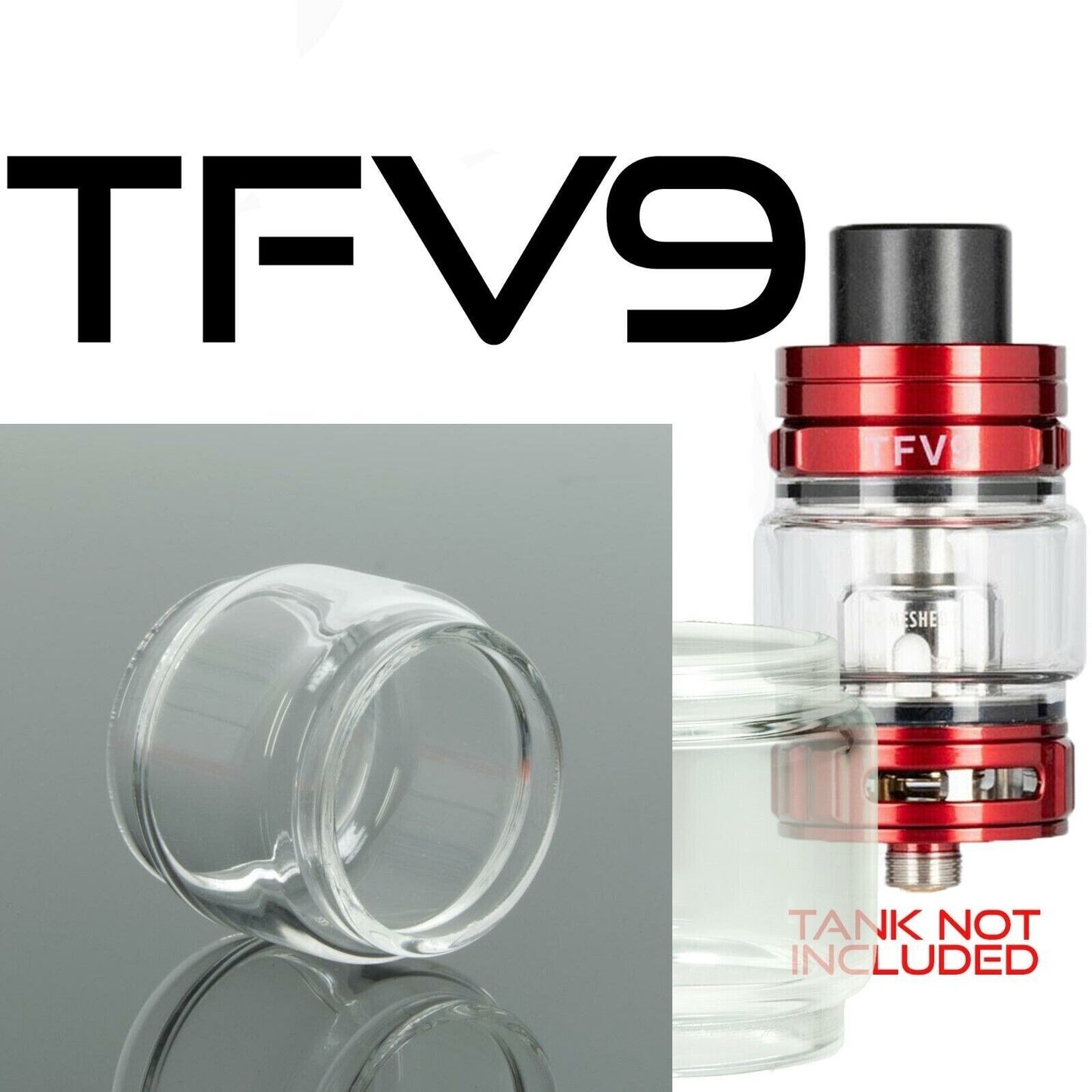 x1 SMOK Bubble Glass for Tanks Kits All Vape Models UK Free & same Day Dispatch