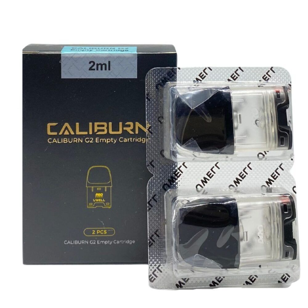 UWELL CALIBURN G2 POD REPLACEMENT POD 1/2 PACK Cartage Free & Fast Dispatch UK