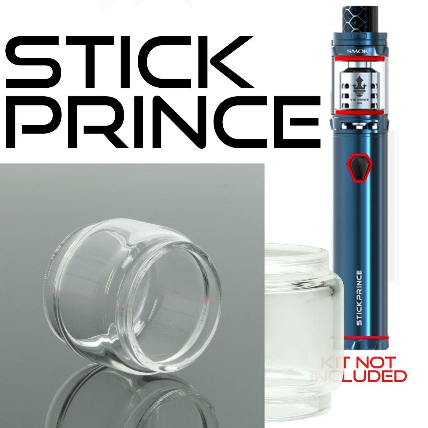 x1 SMOK Bubble Glass for Tanks Kits All Vape Models UK Free & same Day Dispatch