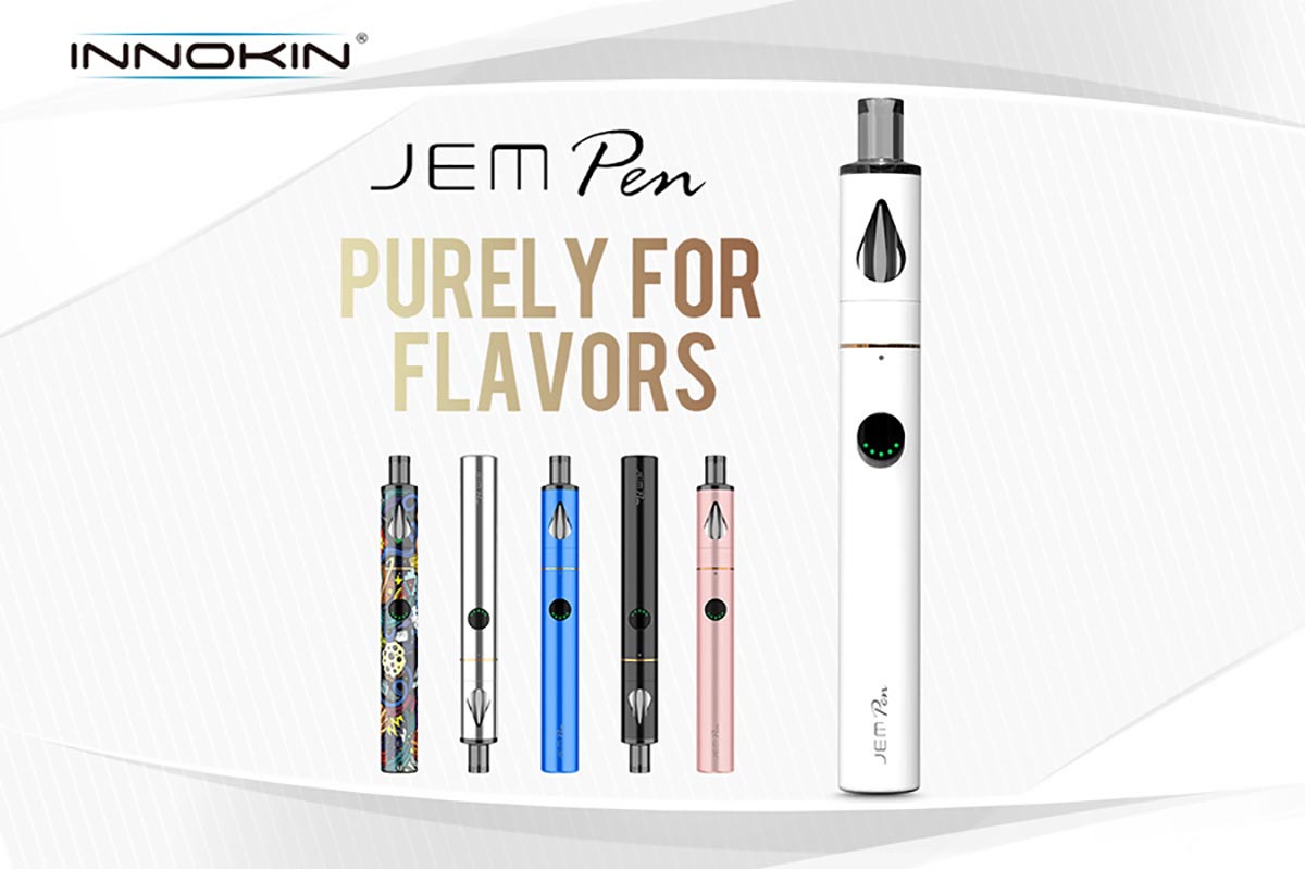 Innokin Jem Pen Kit - Stylish Simplicity for Flavorful Vaping - 1000mAh Battery