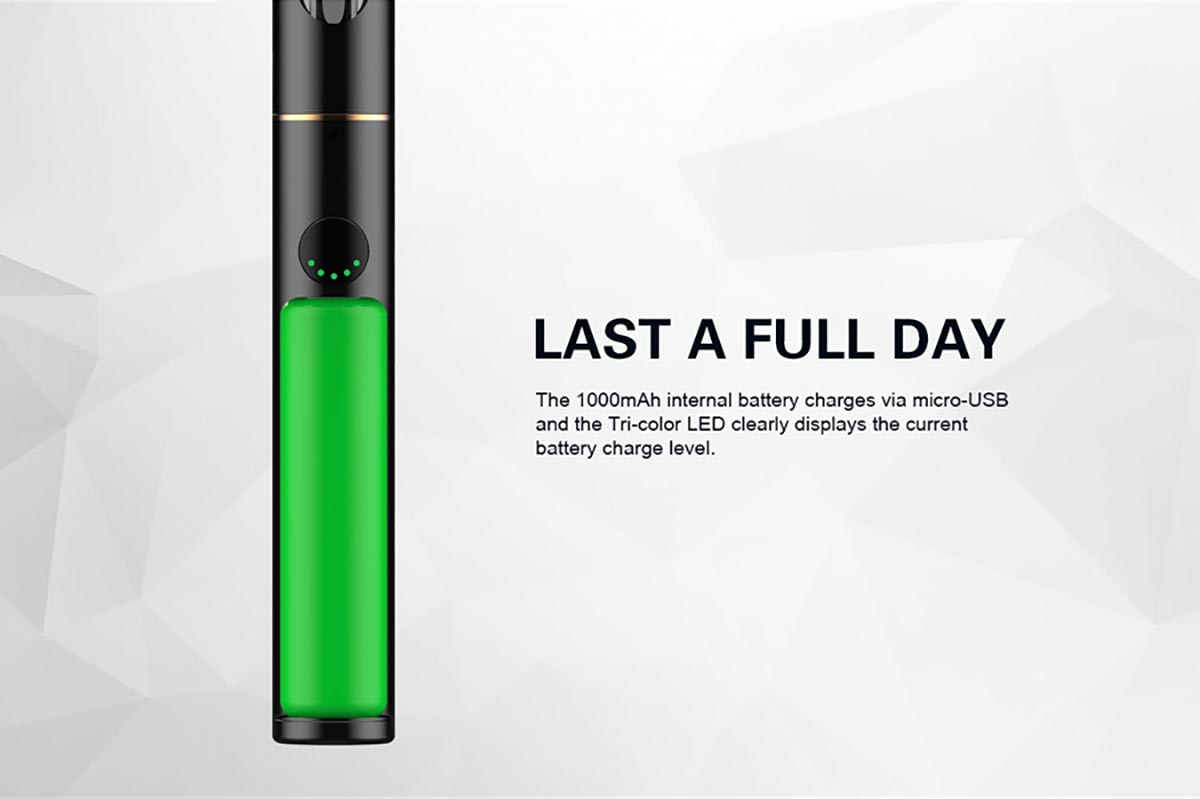 Innokin Jem Pen Kit - Stylish Simplicity for Flavorful Vaping - 1000mAh Battery