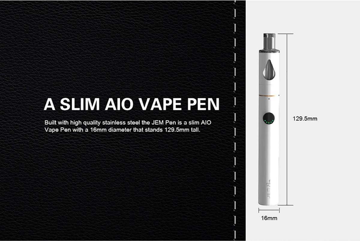 Innokin Jem Pen Kit - Stylish Simplicity for Flavorful Vaping - 1000mAh Battery
