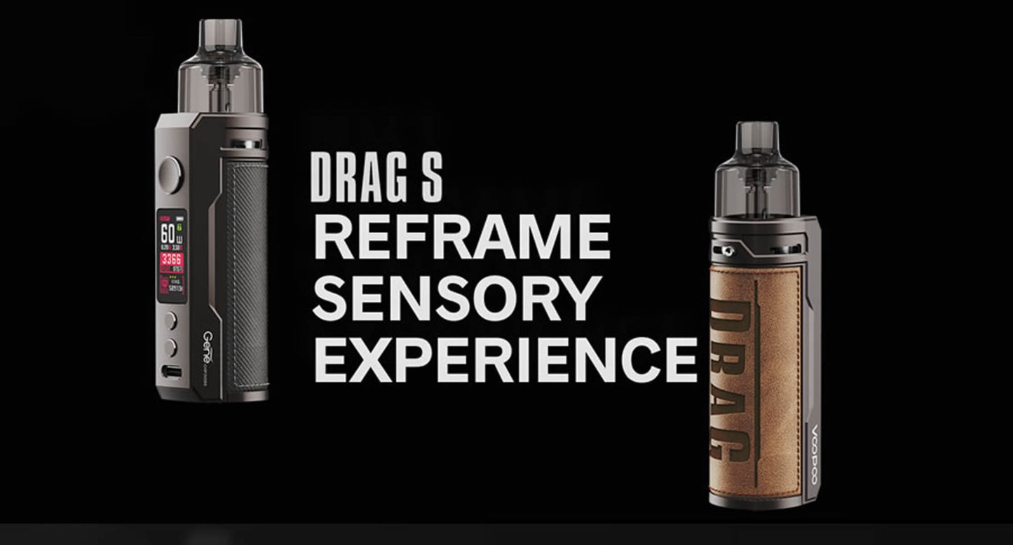 VooPoo Drag S Pod Kit - 60W output - 2500mAh Battery