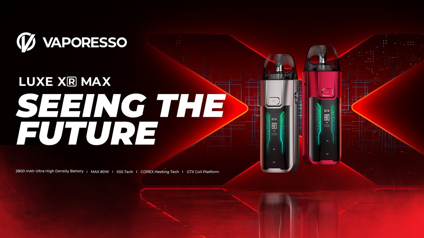 Vaporesso LUXE XR Max Kit - Wattage 80W (Max) - 2800mAh Battery - Unleash Maximum Power & Performance
