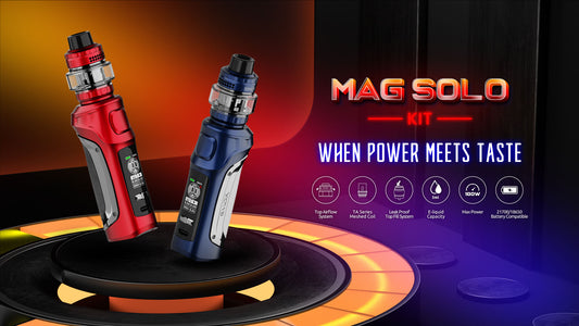 Smok Mag Solo Kit - Unleash Power and Style With 100W Power Output - Single 18650/21700 Battery