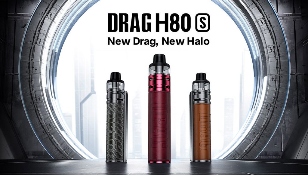 VooPoo Drag H80S Kit - Unleash Your Vaping Potential with 5W to 80W Power Output Range - 18650mAh Battery