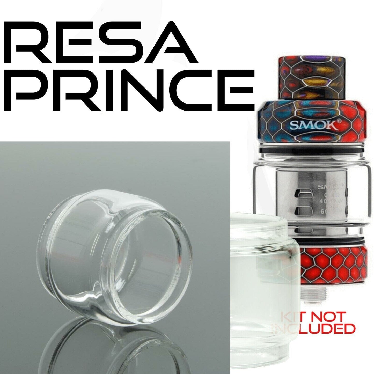 x1 SMOK Bubble Glass for Tanks Kits All Vape Models UK Free & same Day Dispatch