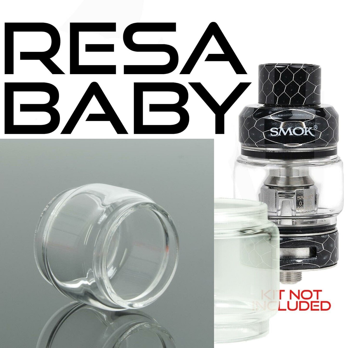 x1 SMOK Bubble Glass for Tanks Kits All Vape Models UK Free & same Day Dispatch