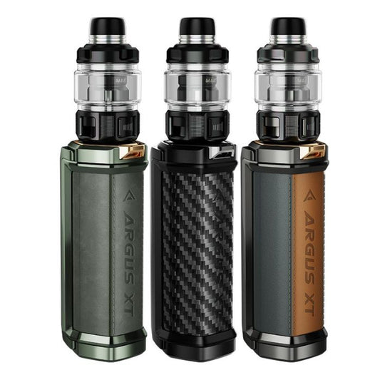 VooPoo Argus XT Kit - Unleash the Ultimate Vaping Performance with 5W to 100W Power Output Range - Single 18650 / 21700 Battery