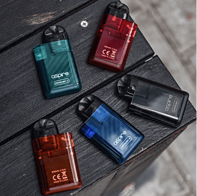 Aspire Minican Plus Pod Kit - Unveiling Enhanced Vaping Potential with Adjustable Power - 850mAh Battery
