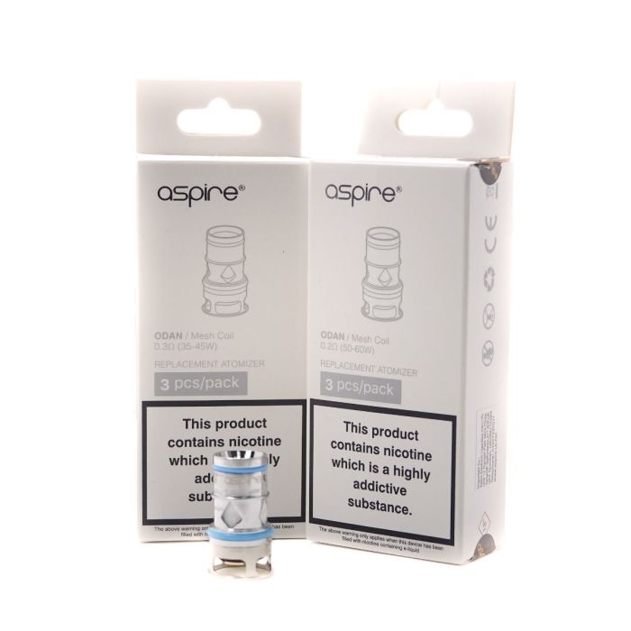 Aspire Odan Coils - 3PK replacement coils restore flavour & performance fast uk post