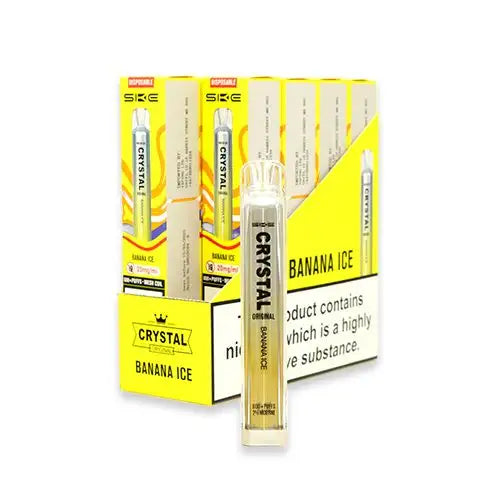 CRYSTAL Bar Vape E-Cig 2ml 2% Nic Salt - Pack of 10