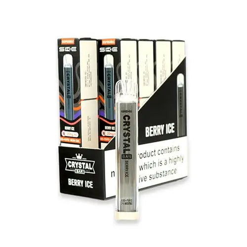 CRYSTAL Bar Vape E-Cig 2ml 2% Nic Salt - Pack of 10