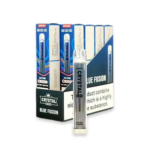 CRYSTAL Bar Vape E-Cig 2ml 2% Nic Salt - Pack of 10