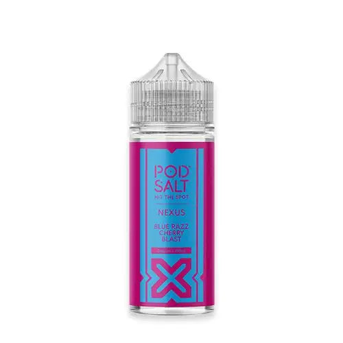 Pod Salt Nexus Blue Razz Cherry Blast 100ml Shortfill