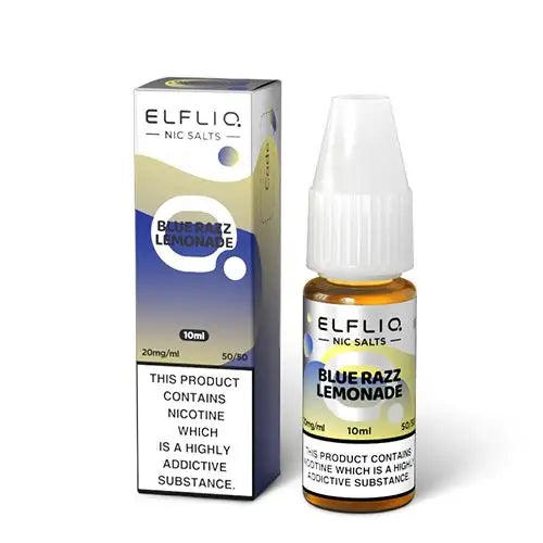 Elf Bar ElfLiq Blue Razz Lemonade Nic Salt E-Liquid