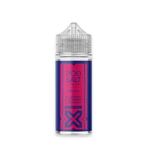 Pod Salt Nexus Blueberry Blackberry Lemonade 100ml Shortfill