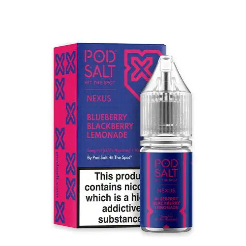 Pod Salt Nexus Blueberry Blackberry Lemonade Nic Salt