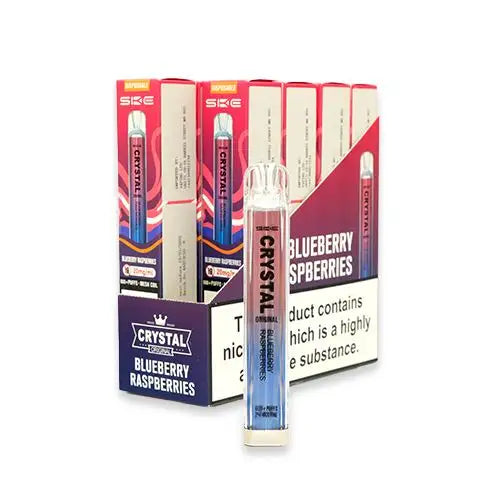 CRYSTAL Bar Vape E-Cig 2ml 2% Nic Salt - Pack of 10