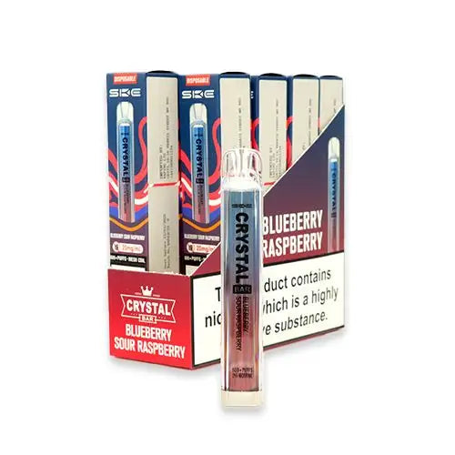 CRYSTAL Bar Vape E-Cig 2ml 2% Nic Salt - Pack of 10