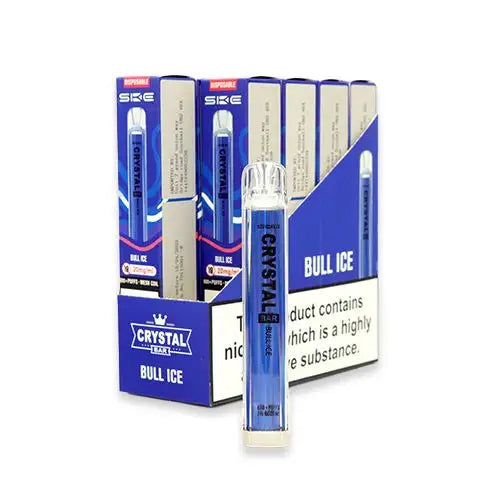 CRYSTAL Bar Vape E-Cig 2ml 2% Nic Salt - Pack of 10