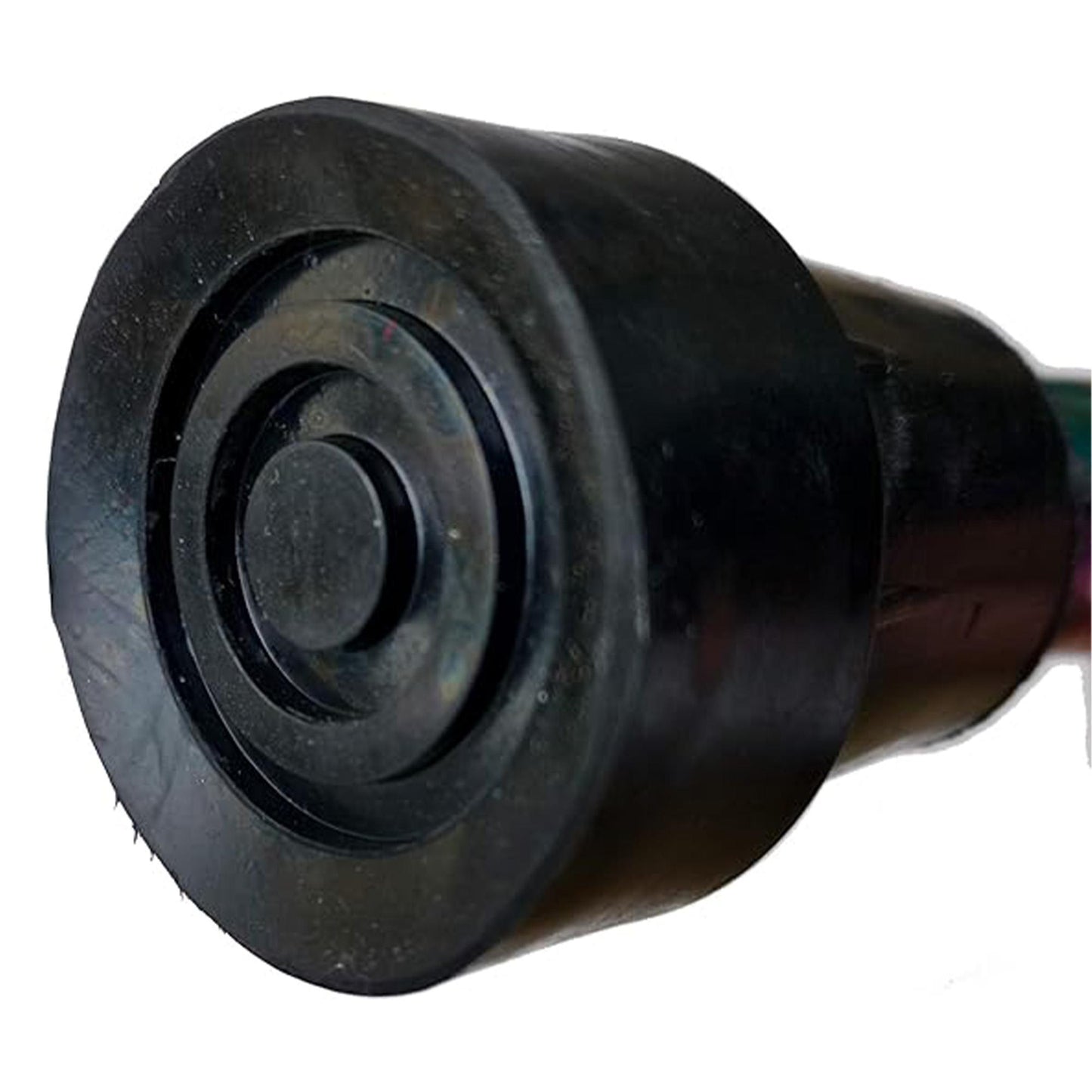 Deluxe Folding Compact 4-part Ladies Walking Stick, Stunning Floral Print with a Unique Ergonomic Easy-Grip Moulded Handle and Adjustable Height Walking Cane for Women - 32.5” – 37”