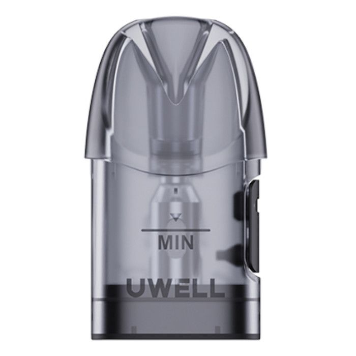Uwell Caliburn A3S Replacement Pods - 4PK - 0.8Ω or 1.0Ω Resistance - MTL Vaping