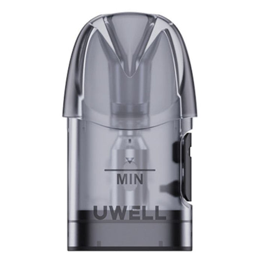 Uwell Caliburn A3S Replacement Pods - 4PK - 0.8Ω or 1.0Ω Resistance - MTL Vaping