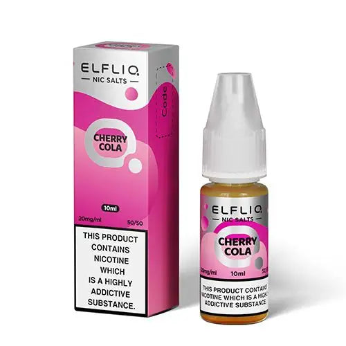 Elf Bar ElfLiq Cherry Cola Nic Salt E-Liquid