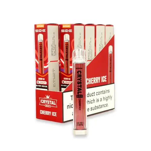 CRYSTAL Bar Vape E-Cig 2ml 2% Nic Salt - Pack of 10