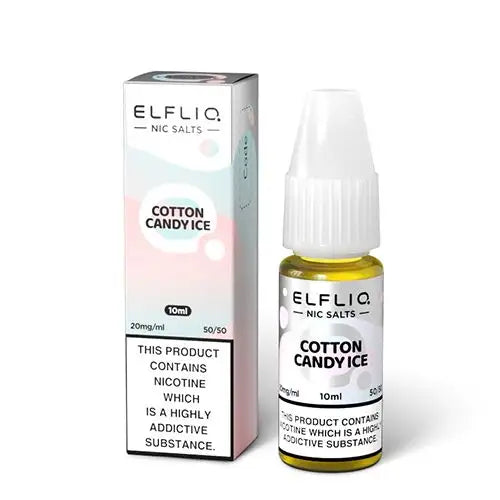 Elf Bar ElfLiq Cotton Candy Ice Nic Salt E-Liquid