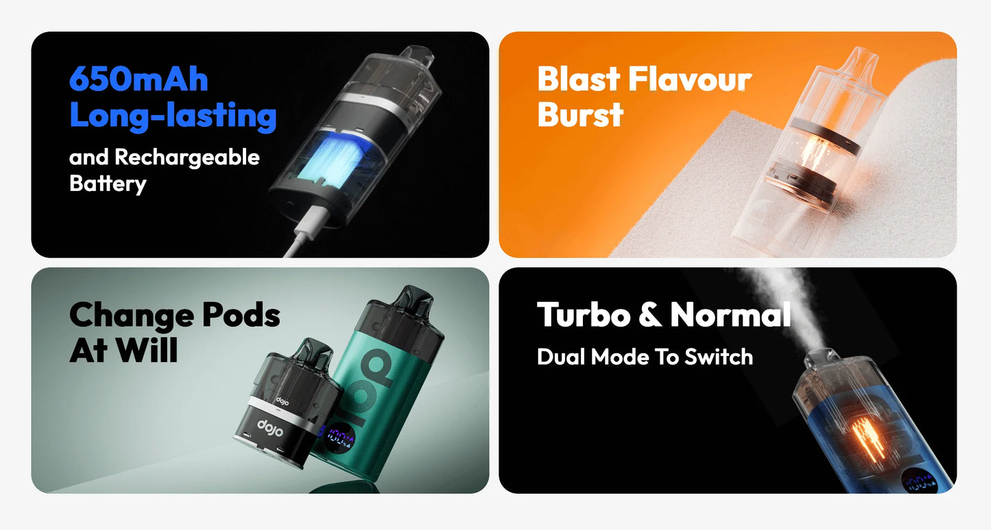 Vaporesso Dojo Blast 6000 Vape Pod - 20mg