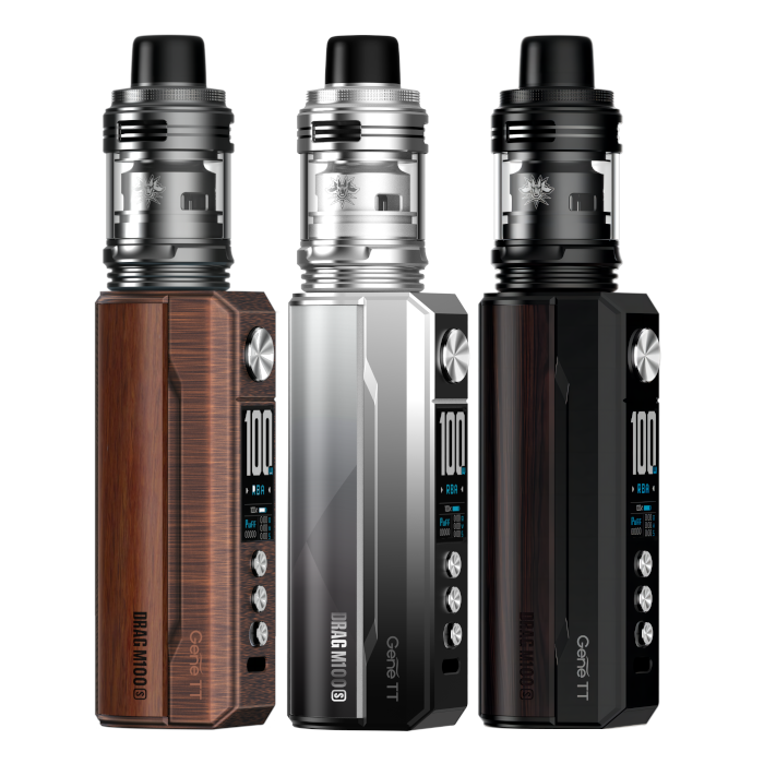 VooPoo Drag M100S Kit - Unleash Your Vaping Potential- Output up to 100W