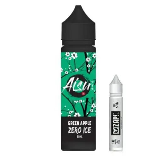 Aisu Zero Ice Green Apple Shortfill