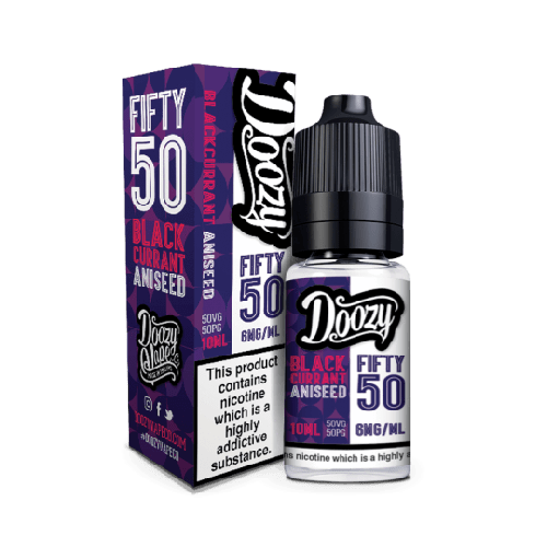 Doozy Vape 50/50 Blackcurrant Aniseed