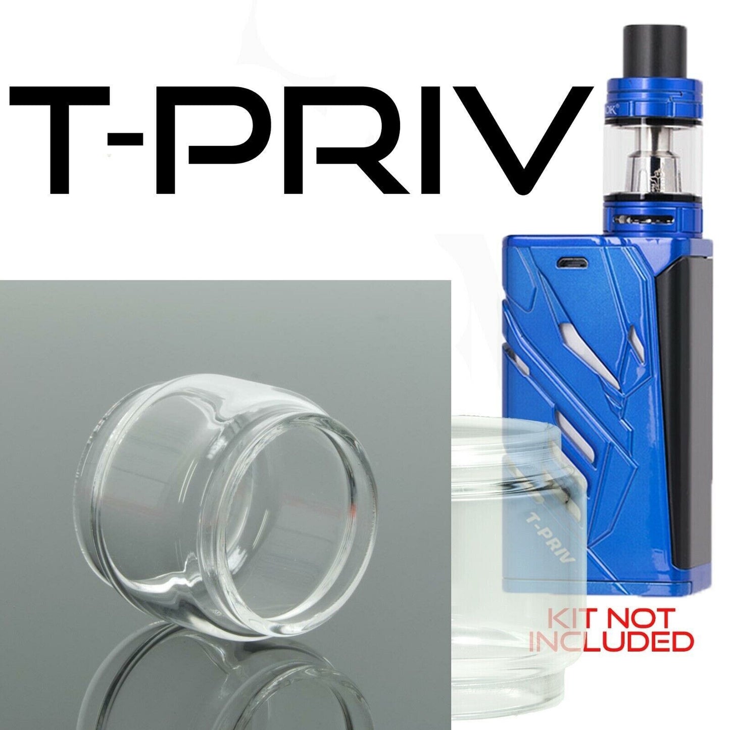 x1 SMOK Bubble Glass for Tanks Kits All Vape Models UK Free & same Day Dispatch