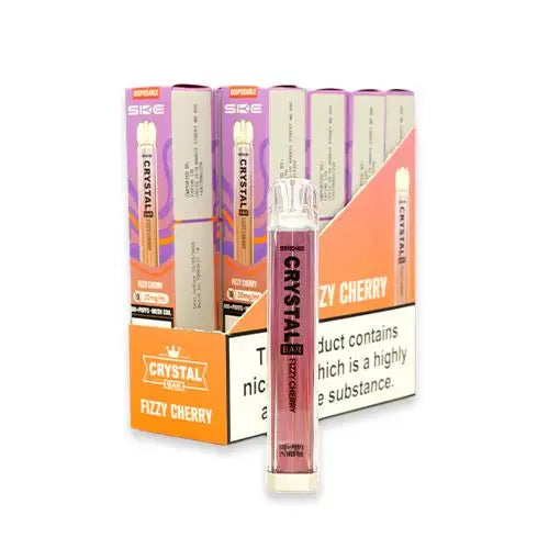 CRYSTAL Bar Vape E-Cig 2ml 2% Nic Salt - Pack of 10