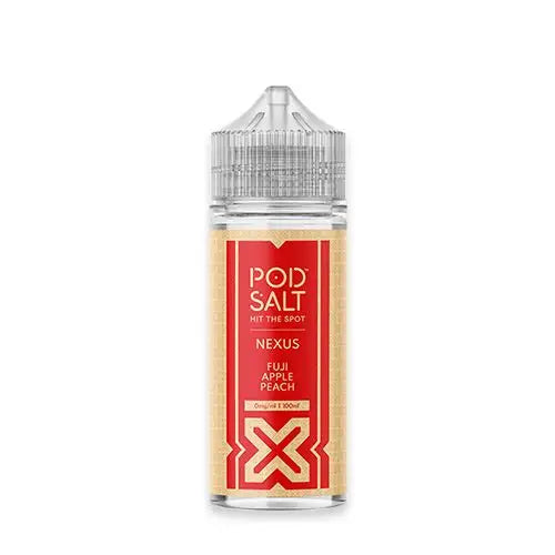 Pod Salt Nexus Fuji Apple Peach 100ml Shortfill