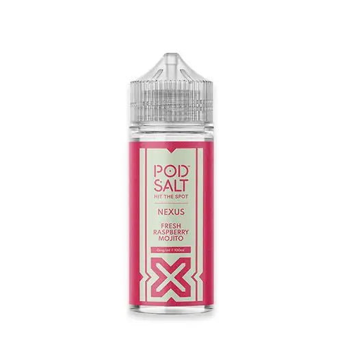 Pod Salt Nexus Fresh Raspberry Mojito 100ml Shortfill