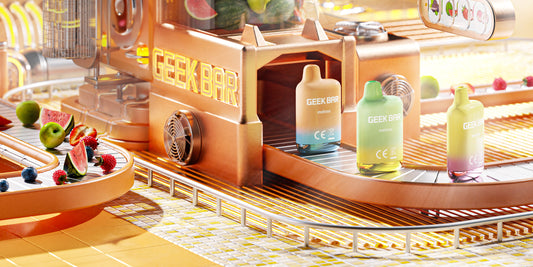 Geek Bar Meloso Mini Vape - 20mg, 550mAh, Convenient & Flavorful Nicotine Delivery