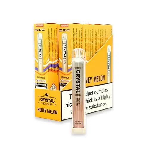 CRYSTAL Bar Vape E-Cig 2ml 2% Nic Salt - Pack of 10